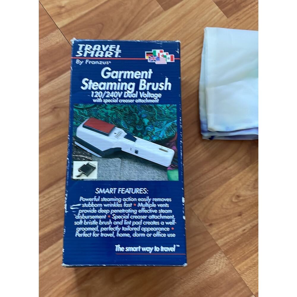 Travel Garment Steaming Brush
